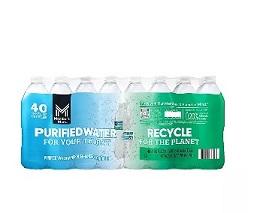 Mm Purified Water  16.9Oz  40