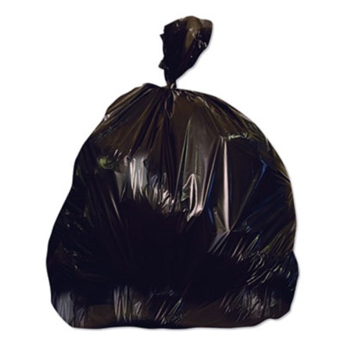 Heritage 1.3 mil Can Liner 60 gal Capacity – 58" Length x 38" Width x 1.30 mil (33 Micron) Thickness – Black – 100 / CTn