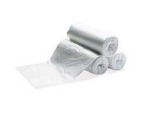 Heritage High Density 0.43 mil (11 Micron) Can Liner, 33 gal capacity, 40" Length x 33" Width, Natural, 25 Rolls / Case