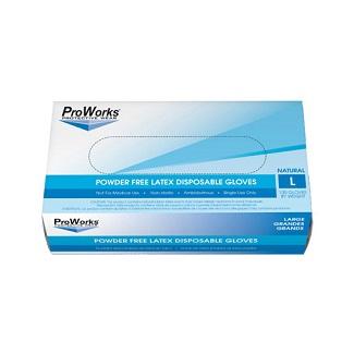 Gloves Latex Pf Lg 100/Bx