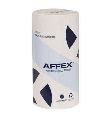 Affex Kitchen Towel, 11"x9", 2-Ply, AFFEX, 210 EA/RL