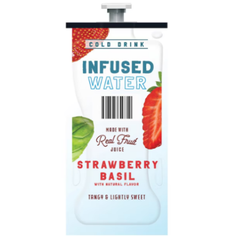 Flavia Strawberry Basil Infused Water - 100 / Carton