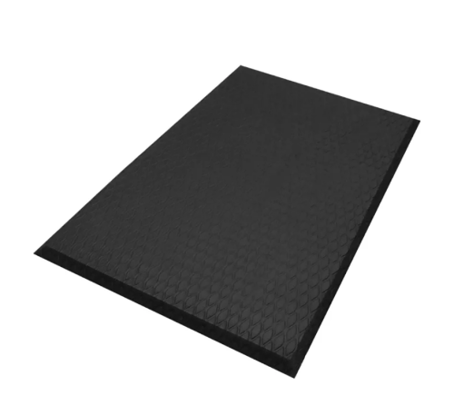 Cushion Max Anti-Fatigue Floor Mat, 2' x 3' ft, Black, No Holes