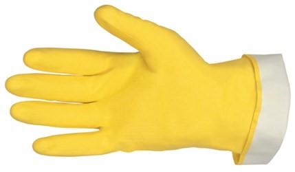 Flock Lined Glove 18Mil 12" Sm