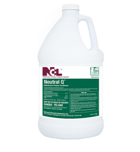 NCL Neutral Q Disinfectant Cleaner, 1 Gallon