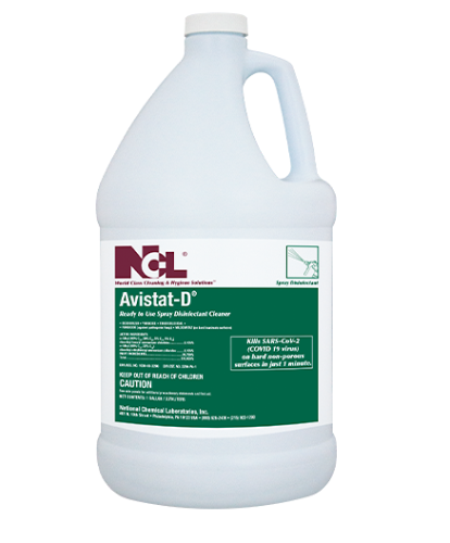 NCL Avistat D Ready To Use Spray Disinfectant Cleaner, 1 Gallon