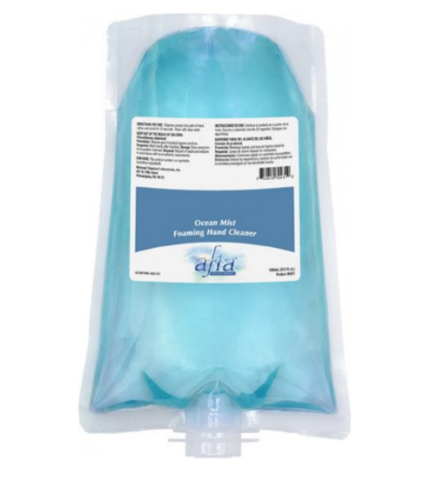 NCL Afia Ocean Mist Foaming Hand Cleaner, 1L/6 Pack