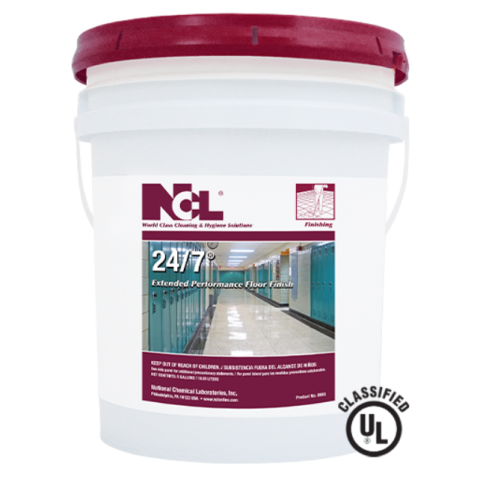 NCL 24/7 Extended Performance Floor Finish, 5 Gallon Pail