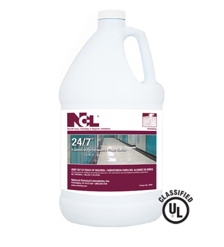 NCL 24-7 Extended Performance Floor Finish, 1 Gallon