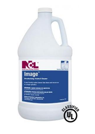 NCL IMAGE Deodorizing Neutral Cleaner, 1 Gallon, 4/Case
