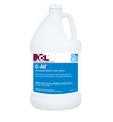 NCL C-All Ammoniated Glass & Window Cleaner, 1 Gallon