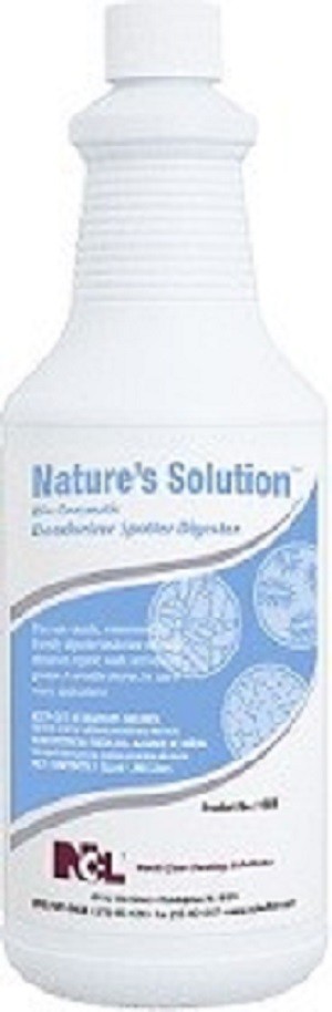 Nature'S Solution Bio-Enzymatic Deodorizer / Spotter / Digester, Ready To Use 32 Oz