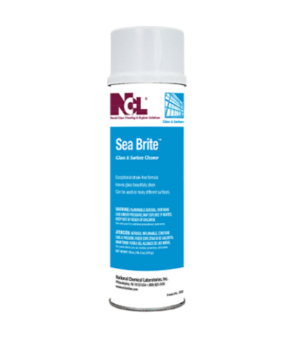 NCL Sea Brite Glass & Surface Cleaner, 20 Oz. Aerosol