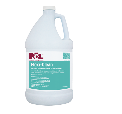 NCL FLEXI-CLEAN Intensive Rubber Cleaner and Grease Remove, 1 Gallon, 4/Case