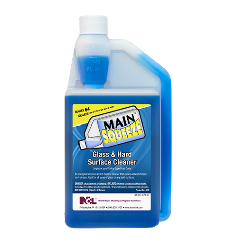 NCL Main Squeeze Glass & Hard Surface Cleaner, 32 Oz