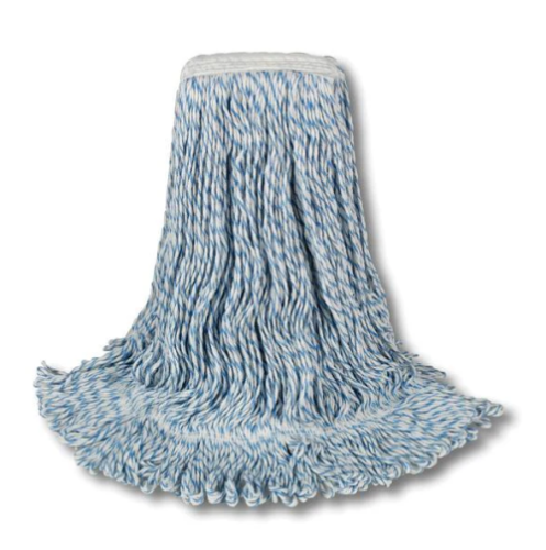 Blue White Stripe Medium Finish Mop