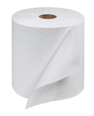 AFFEX Paper Towel Roll, 7.87x800, 1-Ply, White, 6 Rolls/CA