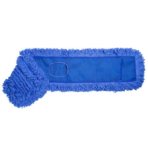 Microfiber String Loop-End Dust Mop Blue 5"X24"