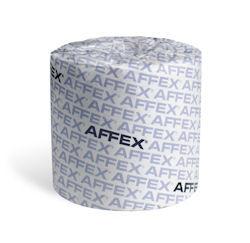 AFFEX Standard Bath Tissue, 4x3.25, 2-Ply, White, 96/500/CS