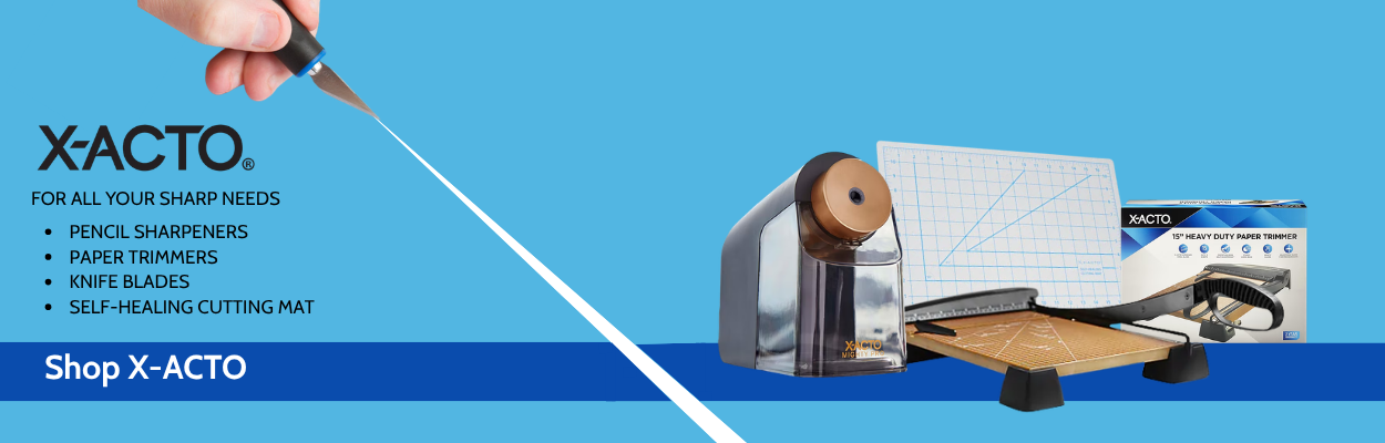 X-ACTO Banner Ad