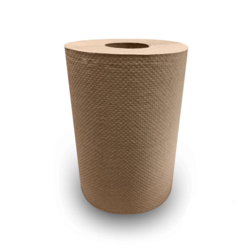 Nittany Paper Towel Roll, Natural, Recycled, 8 x 350', 12/CT