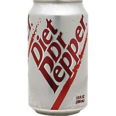 Diet Dr Pepper Soda, 12OZ Cans, 12/PK