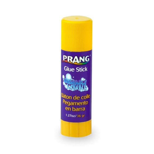 Prang Washable Glue Stick, .28 Oz, 1/EA
