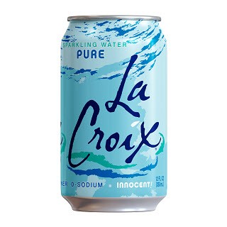 LaCroix Sparkling Water, Natural, 12OZ, 24/CT