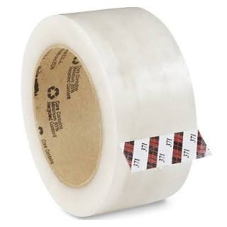 Scotch Box Sealing Tape, 2 X 110YD, 1/EA