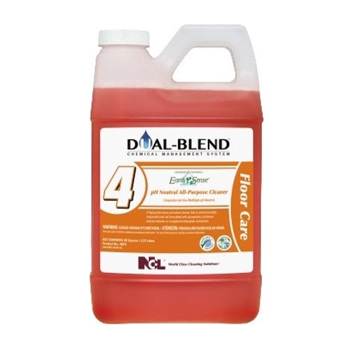 NCL Earth Sense Dual Blend #4, pH Neutral All-Purpose Cleaner, 80OZ, 4/CT