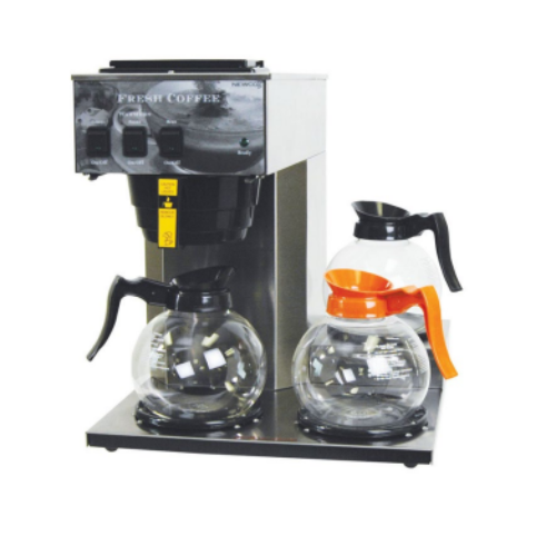 Newco AK-3, Three-Station Pour-Over Coffee Maker Brewer, 1/EA