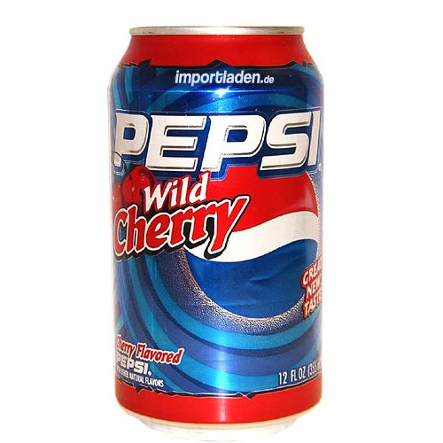 Pepsi Wild Cherry Soda, 12OZ, 12/PK