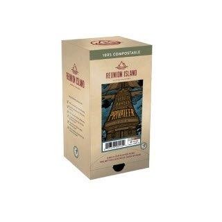 Reunion Island Privateer Dark Coffee Pods, 16/BX