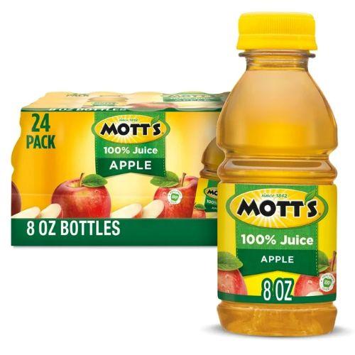 Mott's 100% Original Apple Juice 8 Fl. OZ., 24/CT