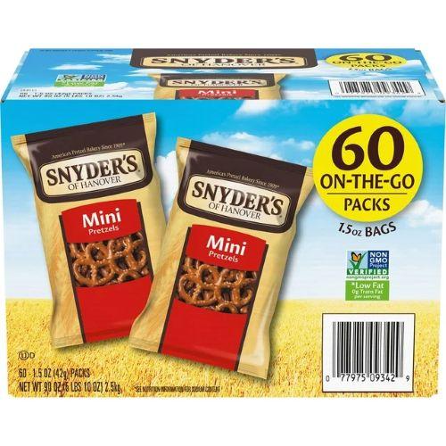 Snyder's Mini Pretzels, 1.5 OZ., 60/CT