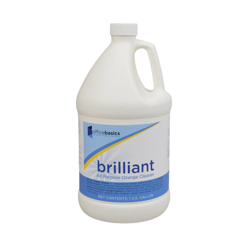 Brilliant All Purpose Cleaner, Orange Scented, 1 Gallon, 4/CT