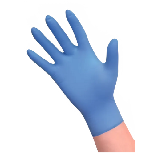 Professional Choice Blended Nitrile Powder Free Gloves, 4 Mil, Size Large, 100/BX