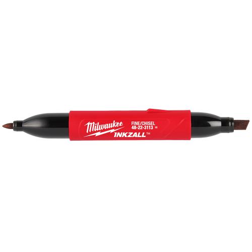 Milwaukee INKZALL DOUBLE TIP CHISEL TIP & FINE POINT MARKER
