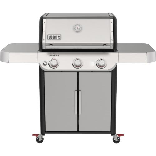 Weber Genesis S-315 3-Burner Liquid Propane Gas Grill, Stainless Steel