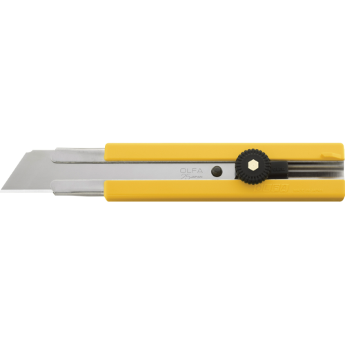 OLFA  KNIFE L1  C/W  SOLID BLADE BLADES 25MM