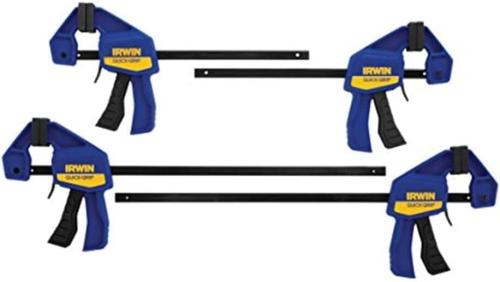BAR CLAMP 4PC MINI 2 6IN 15CM 2 12IN 30C