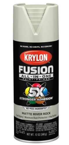 SPRAY PAINT KRYLON FUSION RIVER ROCK 12oz