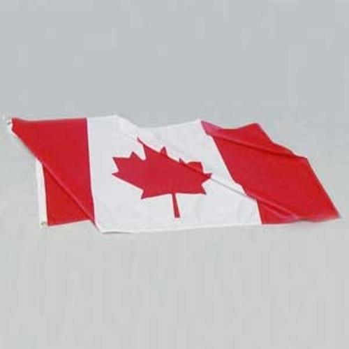 CANADA FLAG 54x27" NYLON W/GROMMETS