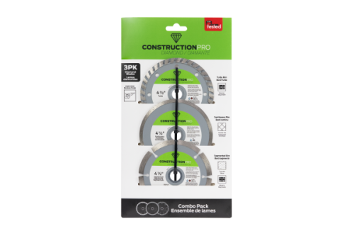 4 1/2" Continuous Rim, Turbo Rim, Segmented Rim General Diamond Blade