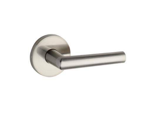 TAYMOR PACE LINE PASS LEVER SATIN NICKEL ROUND