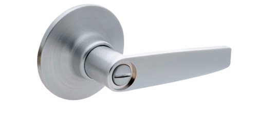 Taymor Hampton Privacy Lever in Satin Chrome finish