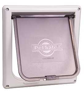 PET DOOR  WHITE CAT FLAP