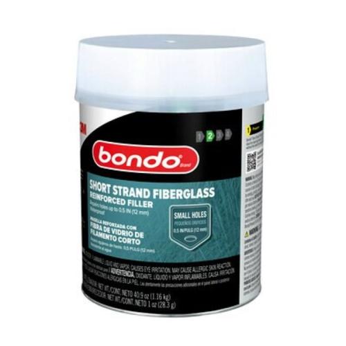 BONDO FILLER FIBERGLASS REINFORCED 1QT/1.08KG B-00272C