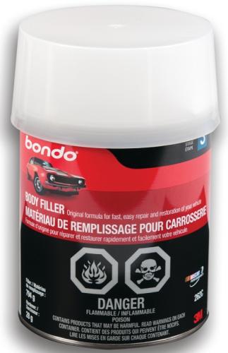 BONDO FILLER AUTOBODY W/HARDENER 848G/591ML B-00262C
