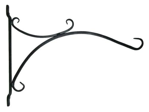 24" HEAVY DUTY PLANTER BRACKET BLACK